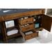 James Martin Vanities Brookfield 60" Double Vanity, Country Oak