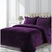 Venice Velvet Oversized Solid Duvet Cover Set