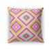 Kavka Designs ivory/ pink/ gold/ purple dakha ivory accent pillow with insert