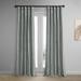 Exclusive Fabrics Blackout Textured Faux Dupioni Silk Curtains (1 Panel)