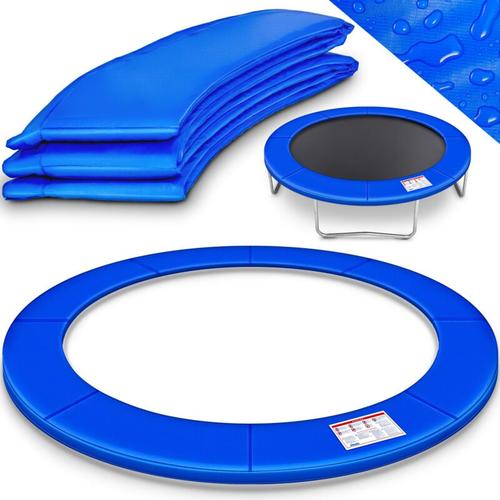 Trampolin Randabdeckung Blau Ø366 cm Federabdeckung reißfest Randschutz - Kiduku