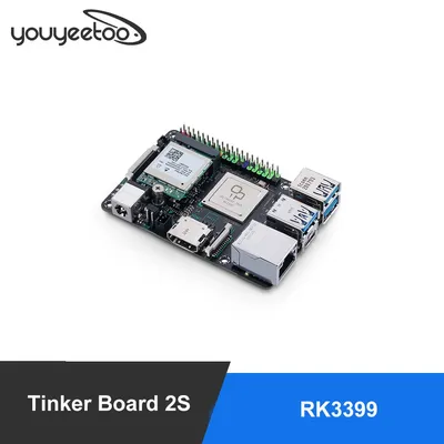 ASUS-Tinker Board 2S Rockchip RK3399 carte unique bras ordinateur prise en charge SBC Android