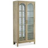 Hooker Furniture Surfrider Display Stand Wood/Glass in Black | 86.25 H x 40 W x 19.75 D in | Wayfair 6015-75906-89
