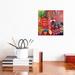 Langley Street® African Abstract by Nikki Chu - Print Canvas in Black/Red | 12" H x 12" W x 0.75" D | Wayfair 33ABF5F3206243728689432A1B4365C8