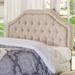 Alcott Hill® Nostrand King Panel Headboard Upholstered/Polyester in Brown | 54 H x 78.2 W x 3.54 D in | Wayfair 88597F753BA24F539F4CC5B0EA8B01B1