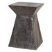 World Menagerie Ameesha Accent Stool Ceramic/Metal in Gray/Black/Brown | 18 H x 12 W x 12 D in | Wayfair E06FD913C0584C9EA164673E9E0691DC