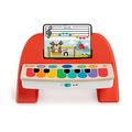 Baby Einstein 12577 Hape Cal's First Melodies Magic Touch Piano Musikspielzeug Klavier aus Holz mit 3 Musikblättern, 6 Melodien, ab 6 Monate, mehrfarbig, 1 Stück (1er Pack)