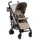 My Babiie MB51 Stroller – from Birth to 4 Years (22kg), Lightweight, Umbrella Fold, Travel Buggy for Toddlers, Pushchair Includes Footmuff, Cup Holder, Rain Cover - Dani Dyer Fawn Leopard