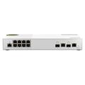 QNAP QSW-M2108-2C - 2 x 10GbE SFP+/RJ45 Combo Ports & 8 x 2.5GbE (RJ45) Ports - Entry-level 10GbE and 2.5GbE Layer 2 Web Managed Switch