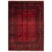 ECARPETGALLERY Hand-knotted Finest Khal Mohammadi Red Wool Rug - 6'8 x 9'5