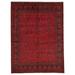 ECARPETGALLERY Hand-knotted Finest Khal Mohammadi Red Wool Rug - 5'9 x 7'7