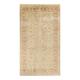 Overton Hand Knotted Wool Vintage Inspired Modern Contemporary Eclectic Ivory Runner Rug - 8' 1" x 14' 1"