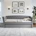 St. Ives Faux Leather Upholstered Day Bed with Trundle