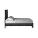 Belachime Black Panel Bed