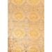 Abstract Moroccan Oriental Area Rug Hand-knotted Contemporary Carpet - 7'4" x 9'8"