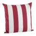 Classic Wide Stripe Poly Filled Throw Pillow