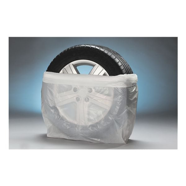 EICHNER 100er-Rolle Reifensäcke 70 x 110 x 40 cm weiß, 70x110x40 cm Image