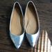 J. Crew Shoes | J. Crew Flats 6 | Color: Silver | Size: 6