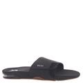 REEF Fanning Slide - Mens 8 Black Sandal Medium