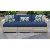 Fairmont 3 Piece Outdoor Wicker Patio Furniture Set