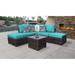 kathy ireland River Brook 6 Piece Outdoor Wicker Patio Furniture Set 06b