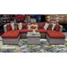 Florence 7 Piece Sectional Seating Group with Cushions and Optional Sunbrella Performance Fabric