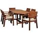 Nelson Eucayptus 7-Piece Outdoor Dining Set Extendable Patio Furniture