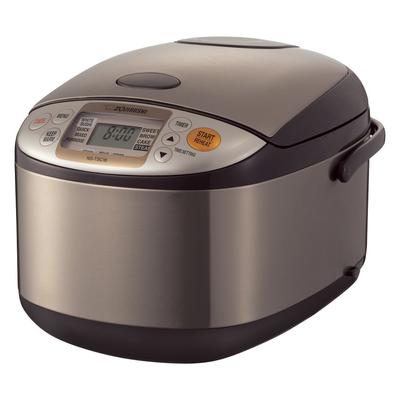 Zojirushi Micom Brown Stainless Steel 10-cup Rice Cooker and Warmer