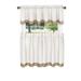 Porch & Den Lynnridge Window Curtain Tier Pair and Valance Set