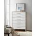Hooker Furniture Cascade 6 Drawer Chest Wood in Brown/White | 54 H x 40 W x 19 D in | Wayfair 6120-90010-05