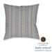 kathy ireland HOME Peaceful Elegance Dashwork 18" x 18" Decorative Pillow Polyester/Polyfill blend | 18 H x 18 W x 3 D in | Wayfair PCEDW18X18DP