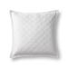 Ann Gish Paris Coverlet Set Microfiber, Polyester in White | King Coverlet + 3 Euro Shams | Wayfair YSETCOQVK-WHI