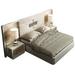 Hispania Home London Upholstered Standard Bedroom Set Upholstered in Brown | Queen | Wayfair BEDOR179-SET3QM