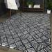 Black 94 x 0.45 in Area Rug - Millwood Pines Drumboe Geometric Area Rug Polypropylene | 94 W x 0.45 D in | Wayfair 45E972ECA8AE43B7A031627D6D0380FE