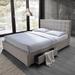 Porch & Den Exposition Beige Queen-size Platform Storage Bed