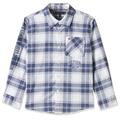 Tommy Hilfiger Jungen STRETCH OXFORD BRANDED CHK SHIRT Hemden mit lockerem Schnitt, Dark Aster, 80 cm