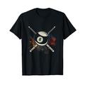 Buntes Billard Queue Pool 8 Ball Billard T-Shirt