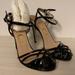 Gucci Shoes | Gucci Strappy Women’s Heels | Color: Black | Size: 38.5