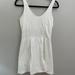 Athleta Dresses | Athleta White Tennis Dress Skort Medium | Color: White | Size: M