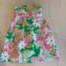 Lilly Pulitzer Dresses | Lily Pulitzer Strapless Dress Pink & Green Size 4 | Color: Green/Pink | Size: 4