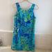 Lilly Pulitzer Dresses | Lily Pulitzer Sun Dress Size 4 | Color: Blue/Green | Size: 4