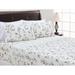 Bay Isle Home™ Boyden Floral Percale Sheet Set Microfiber/Polyester in White | King | Wayfair 39CFB2CEFABC46C19B9E9FA30461CD77
