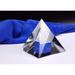 Ivy Bronx Rutledge Pyramid Shaped Paperweight Glass | 2.55 H x 2.36 W x 2.36 D in | Wayfair 3A8899F13EA5464EBA863AA2106D641D