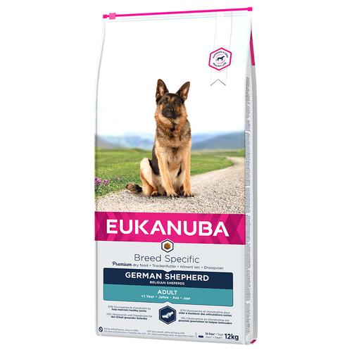 2x 12kg Adult Breed Specific Deutscher Schäferhund Eukanuba Hundefutter trocken