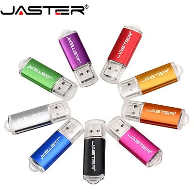 JASTER — Mini clé USB 2.0 en métal 4GB 8GB 16GB 32GB 64GB 128GB disque flash