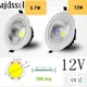 Spot Lumineux LED Encastrable avec Technologie COB Luminaire Décoratif de Plafond Lumière à