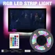 Bande lumineuse RGB LED avec télécommande RGBW ruban d'éclairage Flexible 50CM/1M/2M/3M/4M/5M