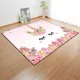 Tapis de chambre à coucher imprimé en 3D pour filles joli tapis Nairobi Orn grands tapis