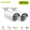 SANNCE-Caméra de sécurité POE Ultra HD 3MP 2 pièces kit de sécurité pour l