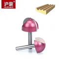 HUHAO 1pcs 6mm Shank cove box bit Round Shank Router Bits for wood Industrial Grade Woodworking